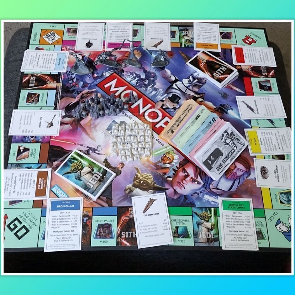 Star Wars 2008 Monopoly The Clone Wars. - Picture 2 of 8